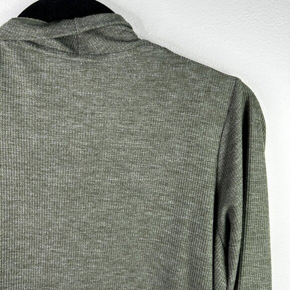 A.N.A. womens green knit open front cardigan size medium - Picture 6 of 8